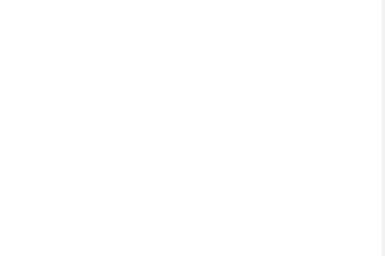 Stypendium rektora w semestrze letnim roku akademickiego 2024/2025